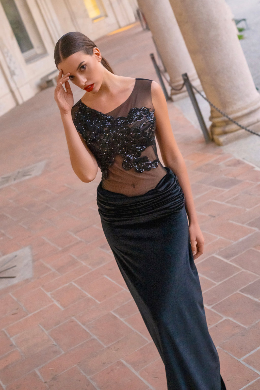 1er Etoile Nymph Sequins Body